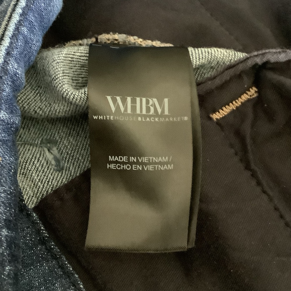 White House Black Market wide-legged jeans - Picture 4 of 5